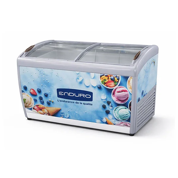 Congélateur horizontal vitré 400 litres Enduro CVTR400X