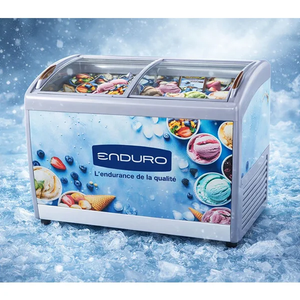 Congélateur horizontal vitré 500 litres Enduro CVTR500X - vue 2