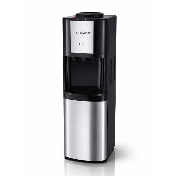 FONTAINE AVEC 3 DISTRIBUTEURS + FRIGO COULEUR INOX ENDUROWD100HCAB