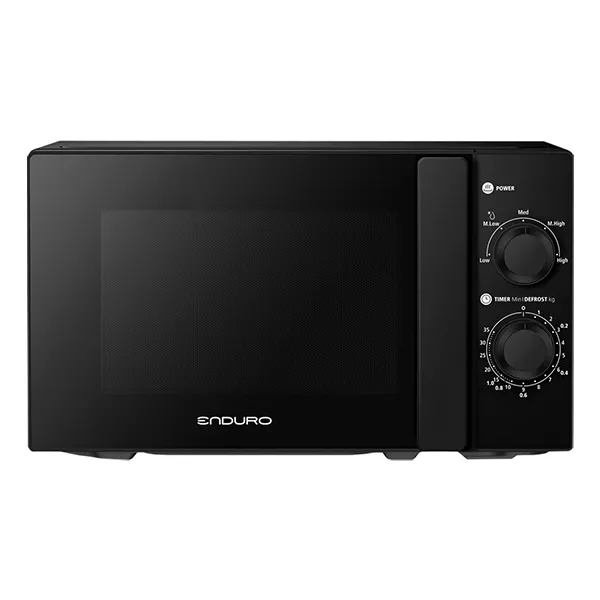 Micro-ondes 20 Litres Noir Contrôle Manuel 700W ENDUROMOW20LB