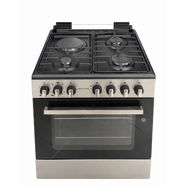 Cuisinière 60×60 4 Feux Gaz/Électrique Enduro